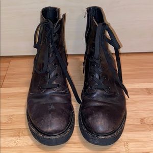 Vince leather boots